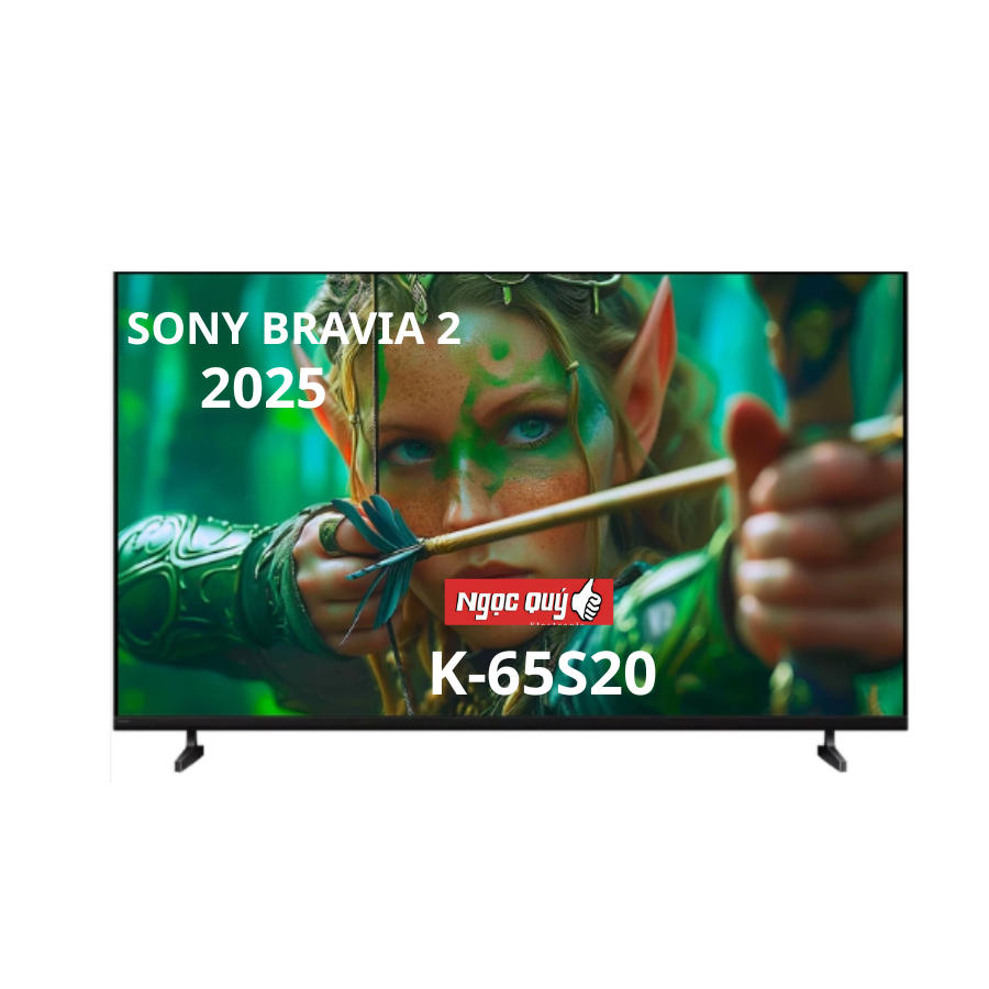 Smart TiVi Sony BRAVIA 2 II 65 inch 4K HDR K-65S20 Model 2025 Mới 100%