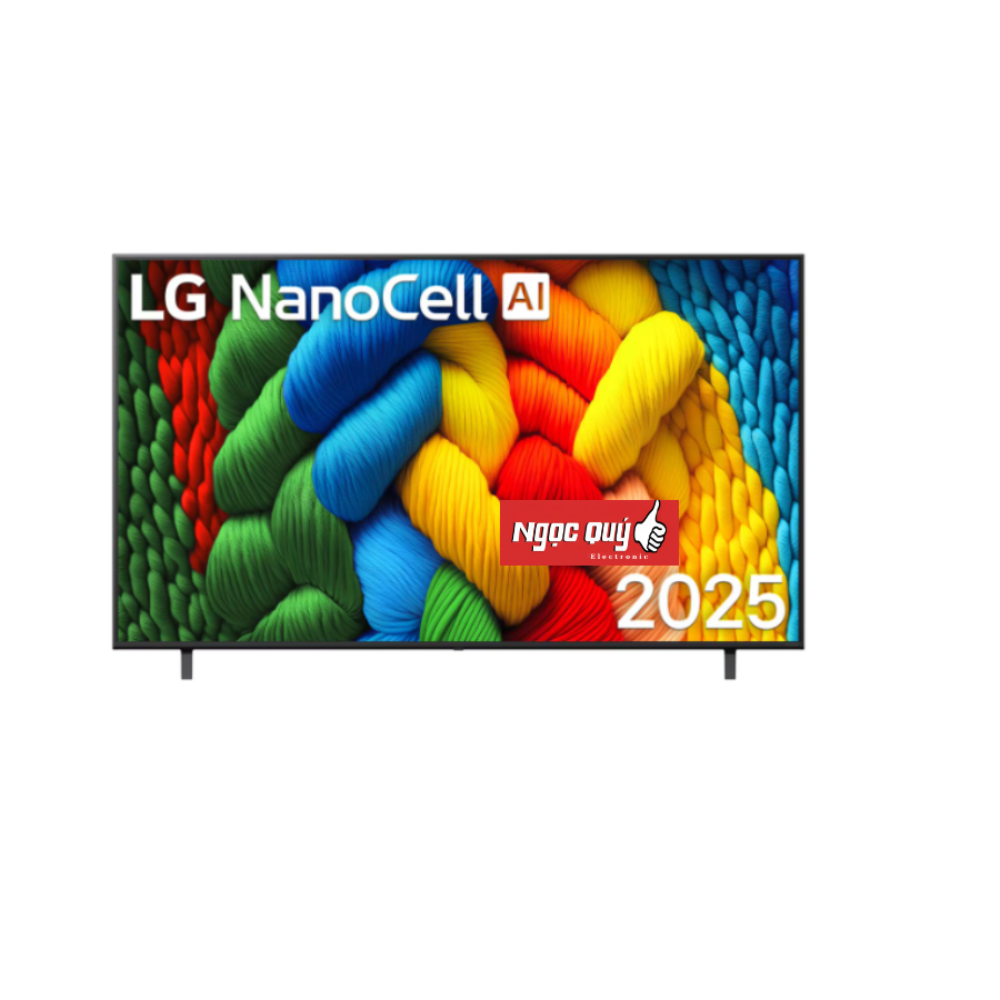 Smart Tivi NanoCell LG 4K 75 inch 75NANO80ASA Model 2025 Chính Hãng