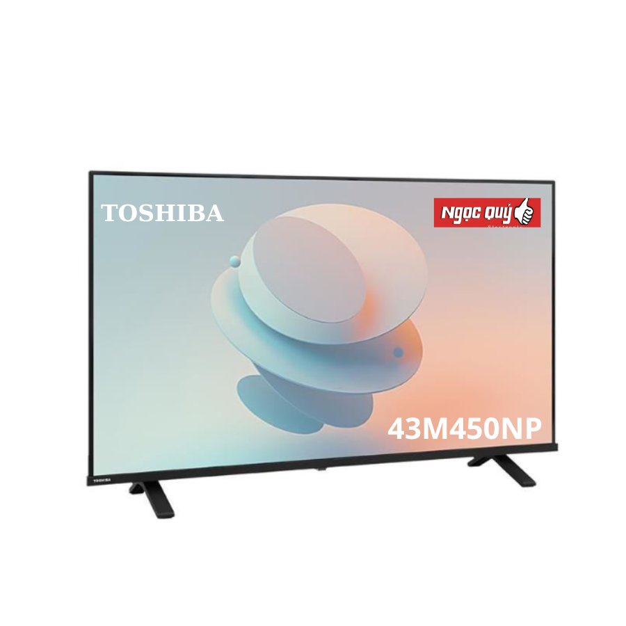 Smart Tivi QLED Toshiba 4K 43 inch 43M450NP Mới 100%