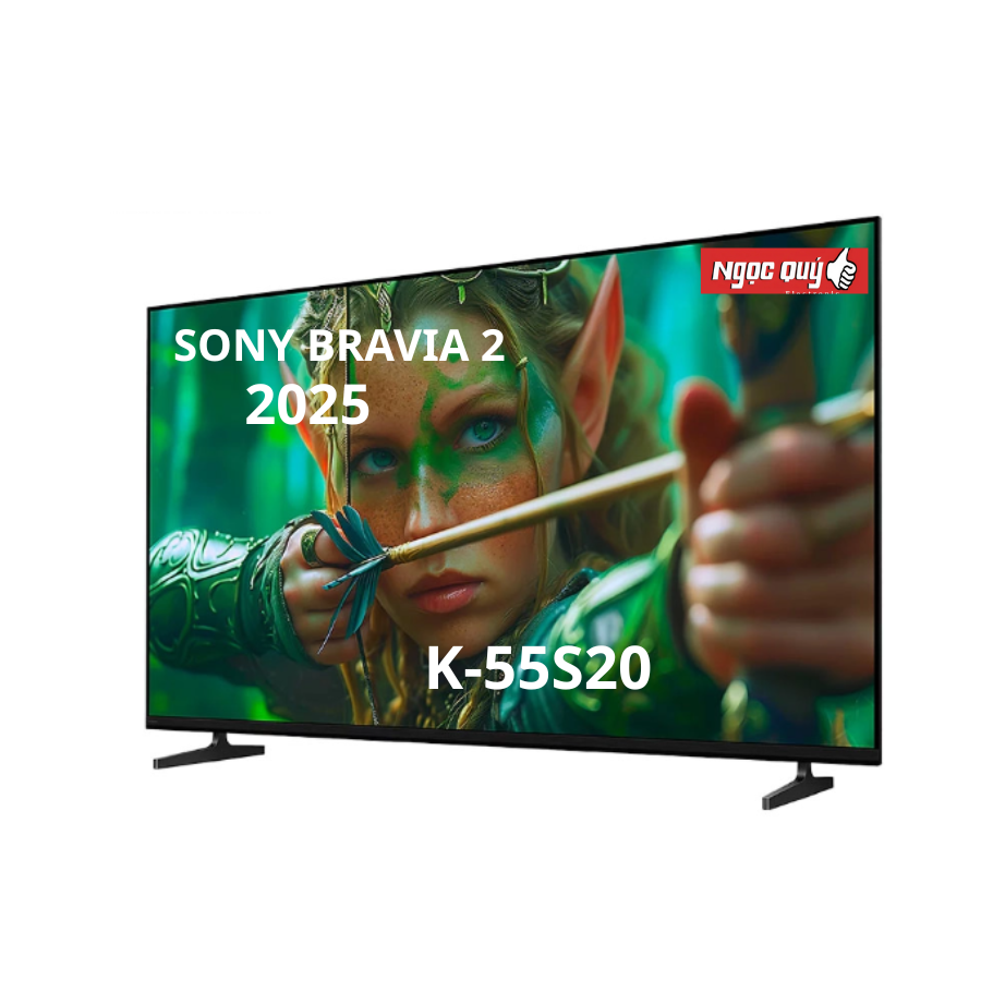    Smart Tivi Sony K-55S20 BRAVIA 2 II 55 inch 4K HDR Model 2025 Mới 100%