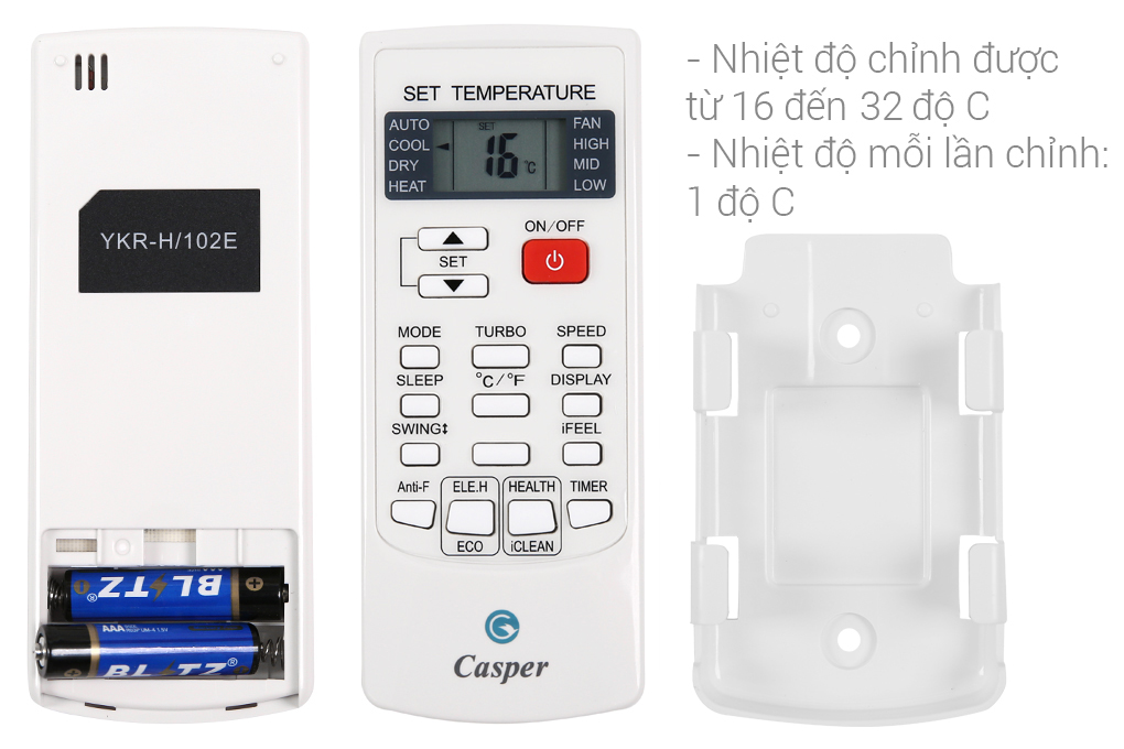 Máy lạnh Casper Inverter 1 HP GC-09TL32