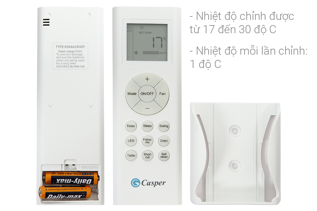 Điều hòa Casper 2 HP KC-18FC32