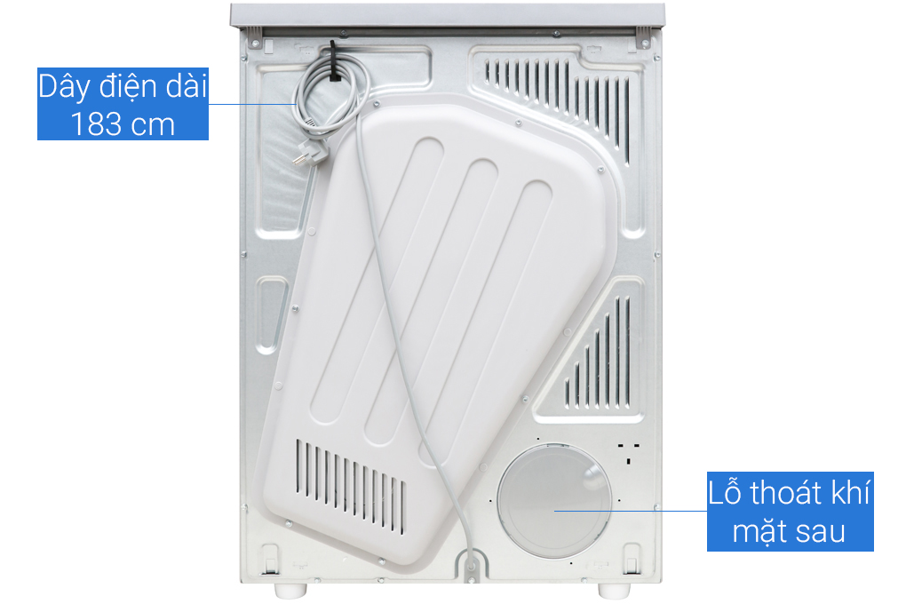 Máy sấy Electrolux 8kg lồng ngang EDV805JQSA