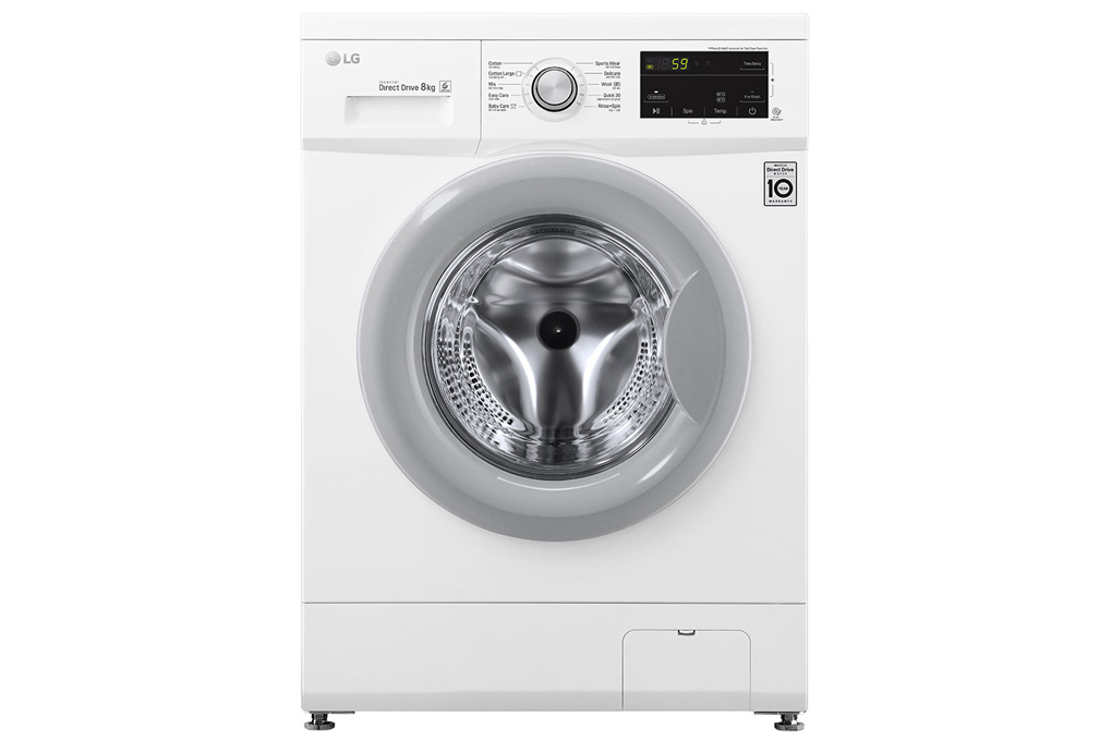 Máy giặt LG 8kg lồng ngang FM1208N6W