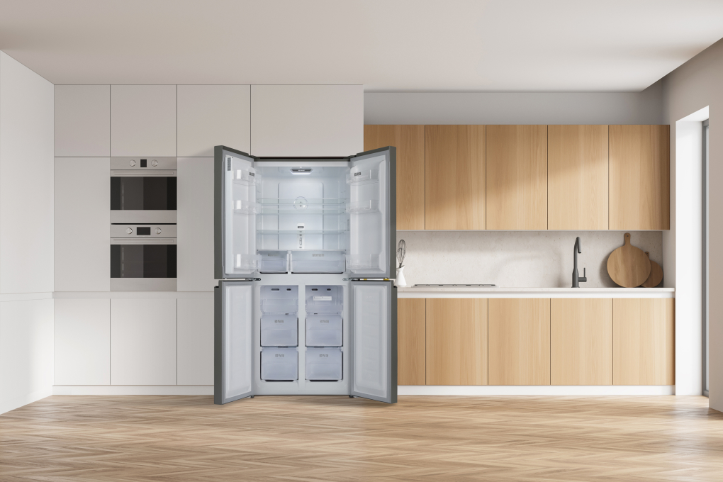 Tủ lạnh Sharp Inverter 401 lít Multi Door SJ-FXP480VG-BK