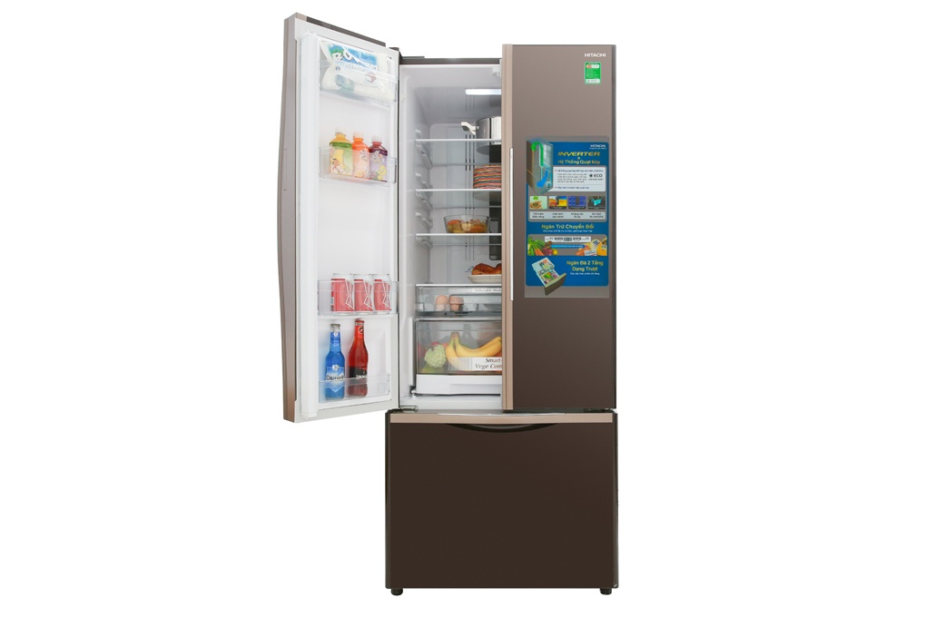 Tủ lạnh 3 cánh Hitachi R-FWB545PGV2 (GBW), 455 Lít
