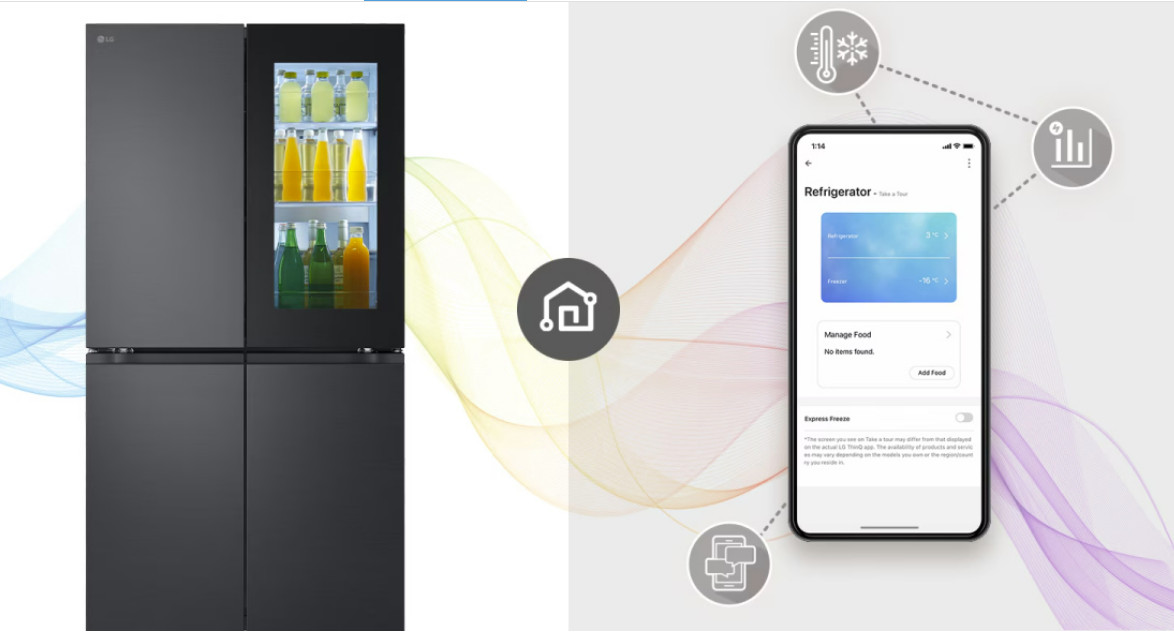 Tủ Lạnh LG Inverter 666 Lít LFB66BLMI Model 2024 Mới 100% Chính Hãng nguyên hộp