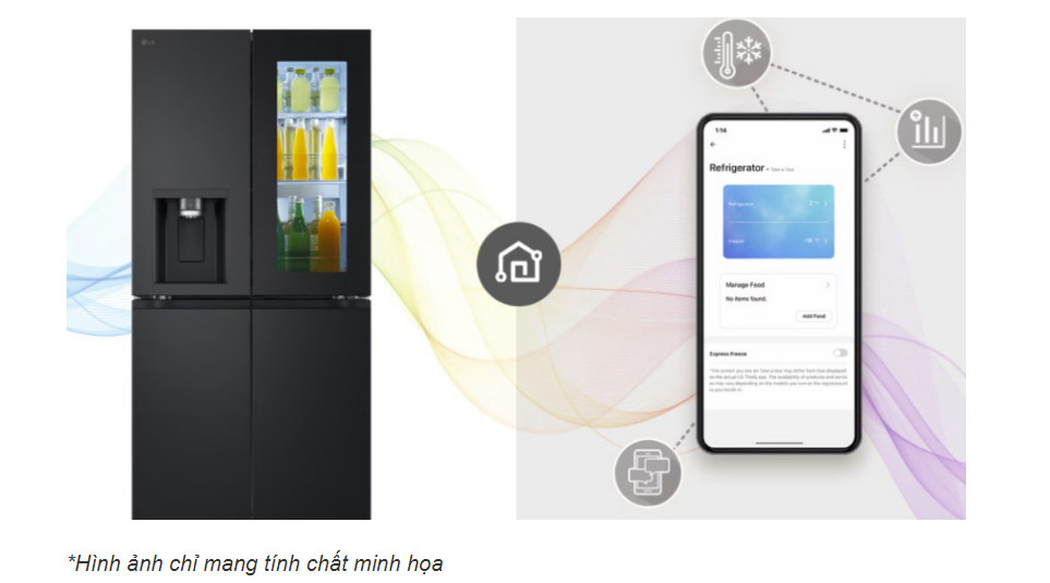 Tủ lạnh LG  LFI50BLMAI Inverter 508 lít Multi Door InstaView Mẫu 2024 Chính hãng mới 100% Nguyên hộp