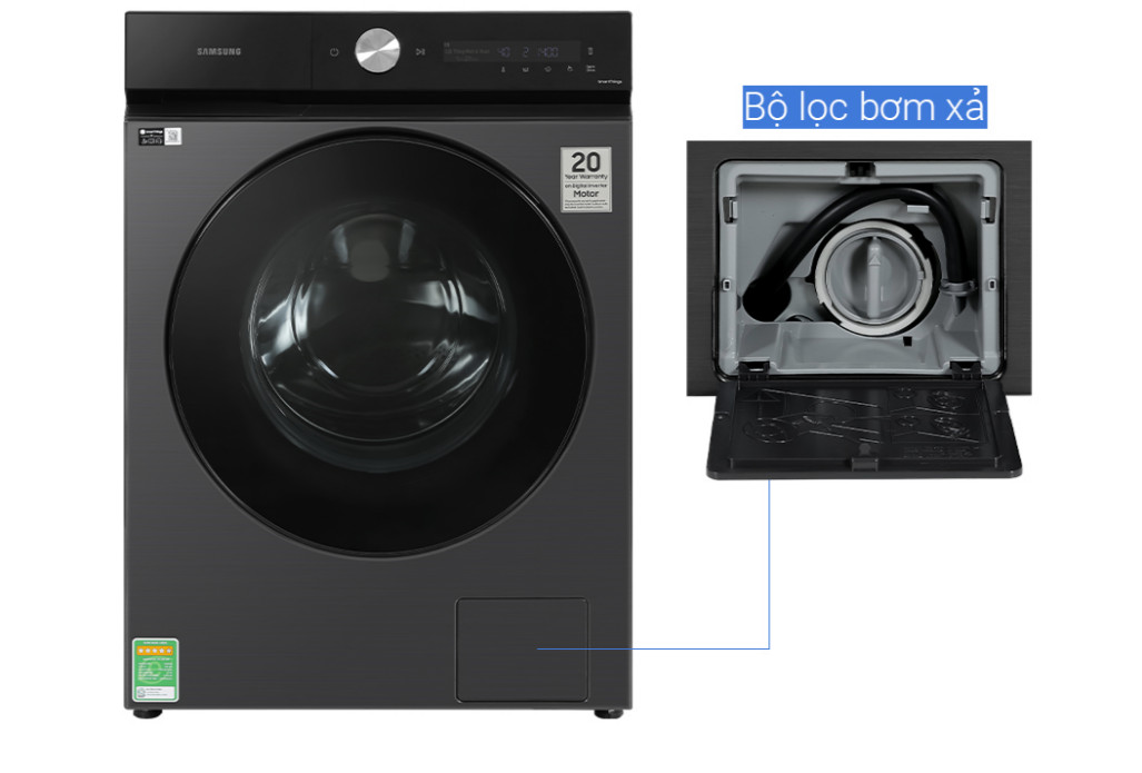 Máy giặt Samsung WW14BB944DGBSV Bespoke AI Inverter 14 kg Mới 100% Chính hãng 2024