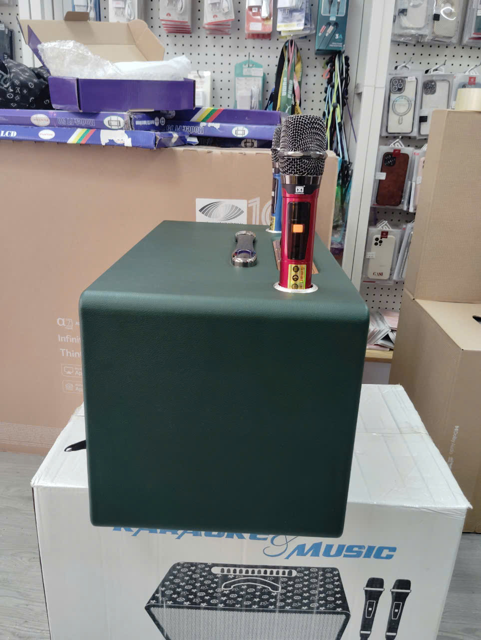 Loa xách tay MT 39 Karaoke tặng 2 Mic