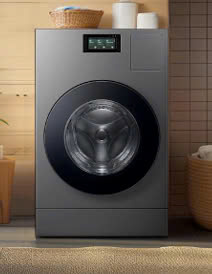 Máy giặt sấy Samsung AI Combo Heatpump Inverter giặt 25 kg - sấy 15 kg WD25DB8995BZSV 2024