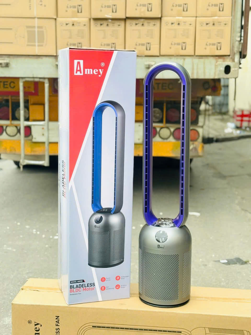 Quạt không cánh AMEY Model AM056 Mới 100%