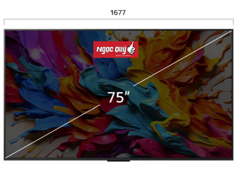 Smart Tivi LG QNED 4K 75 Inch 75QNED9MASA Mẫu 2025 Mới 100%