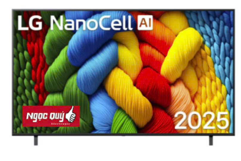 Smart Tivi LG 65 inch 65QNED80ASA QNED AI 4K Mẫu 2025 Chính Hãng