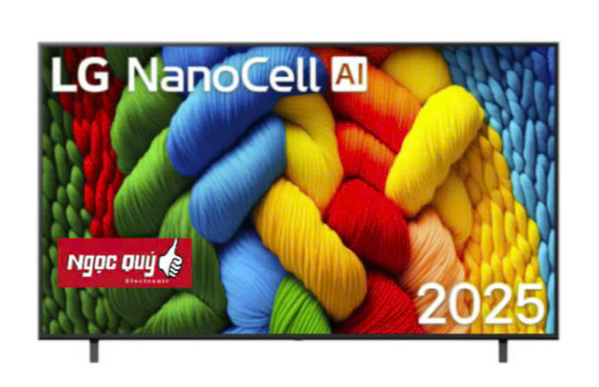 Smart Tivi LG 65 inch 65QNED80ASA QNED AI 4K Mẫu 2025 Chính Hãng