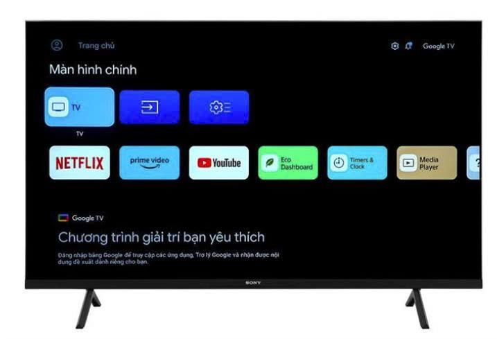 Google Tivi Sony 4K 43 inch K-43S30VN3 Mẫu 2026