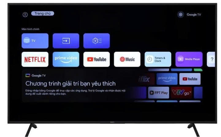Google Tivi Sony 4K 75 inch KD-75X77LVN3 Mẫu 2026 Mới 100%