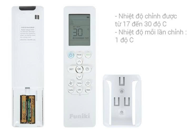 Điều hòa Funiki inverter 12000 BTU 1 chiều HIC12TMU Mới 100% Rẻ Nhất