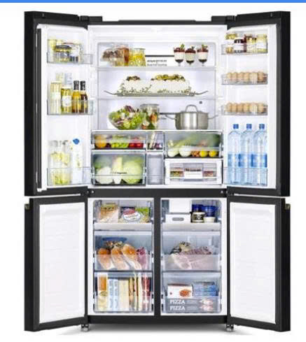 Tủ lạnh Hitachi Inverter 645 lít R-WB700VGV4 (GBK) Mới 100%