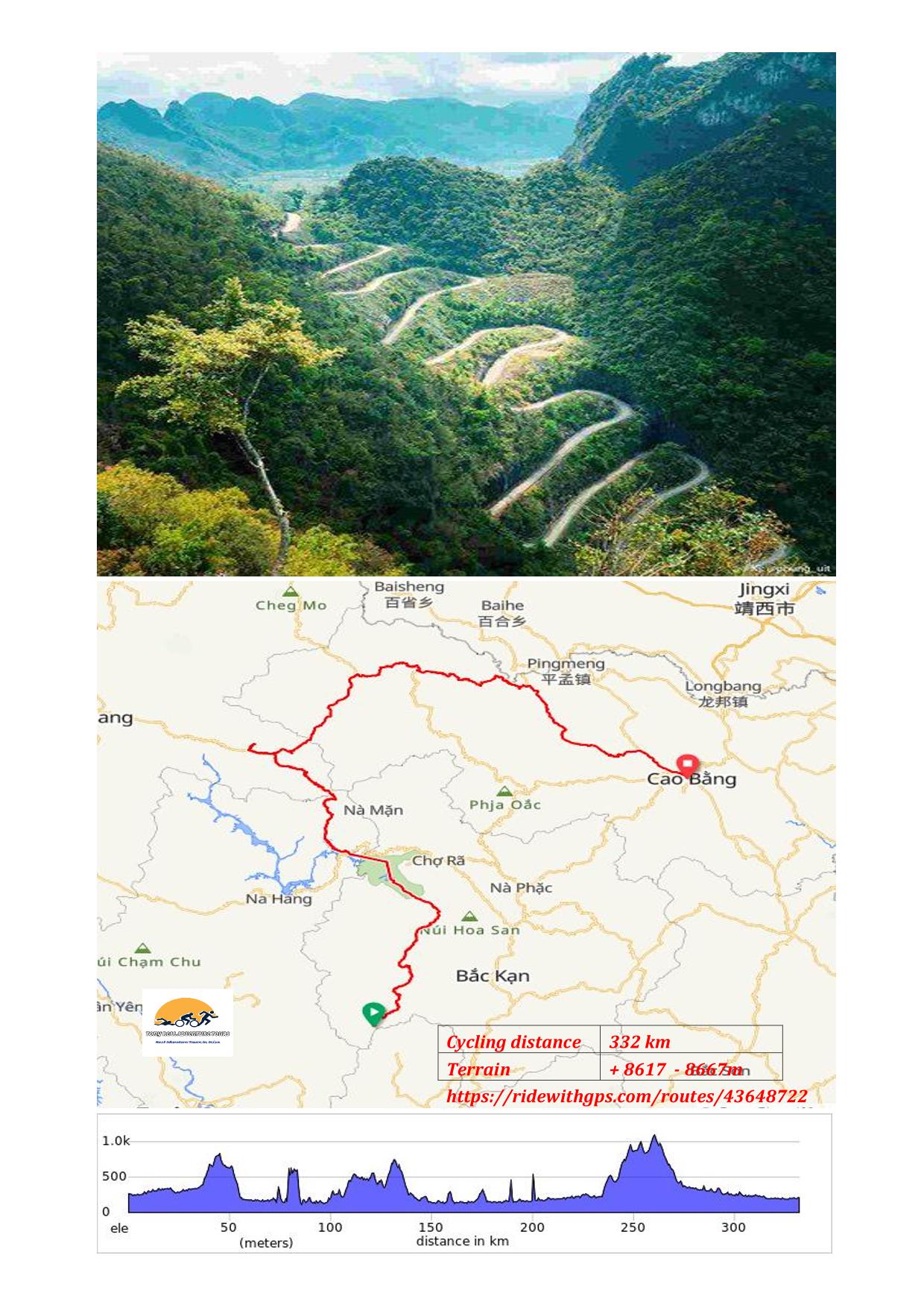 5 DAY BAO LAC  - CAO BANG BICYCLE CHALLENGE TRAIL