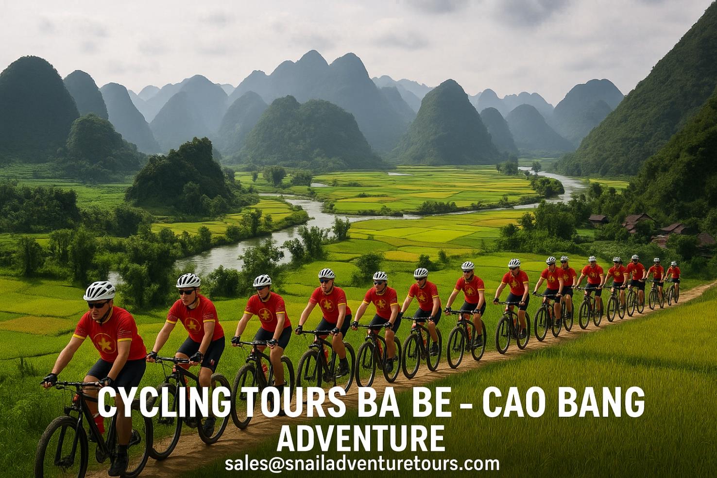 10 DAYS - BA BE - CAO BANG CYCLING TOUR: NORTHERN VIETNAM ADVENTURE