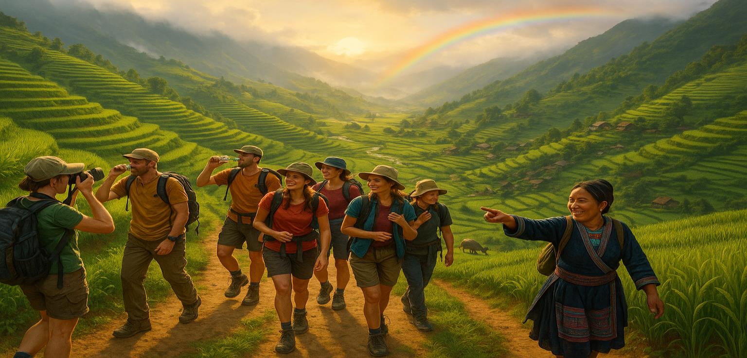 12 DAY VIETNAM ADVENTURE TOURS: HANOI - SAPA - MAI CHAU - TAM COC - HALONG - DA NANG