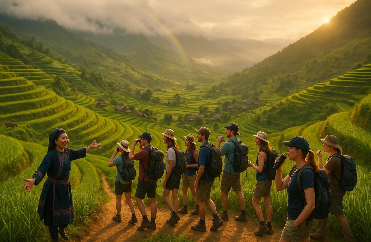 12 DAY NORTH VIETNAM ADVENTURE :  HANOI - SAPA - HA GIANG -BAN GIOC