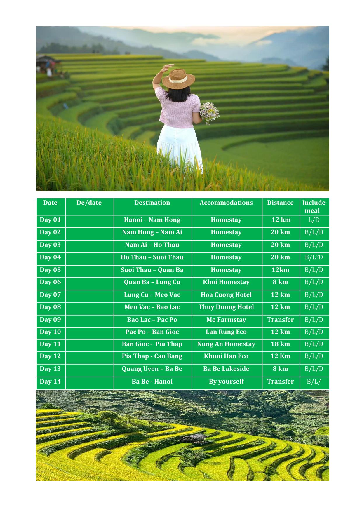 14 DAY HOANG SU PHI - HA GIANG - CAO BANG  REAL ADVENTURE TOURS