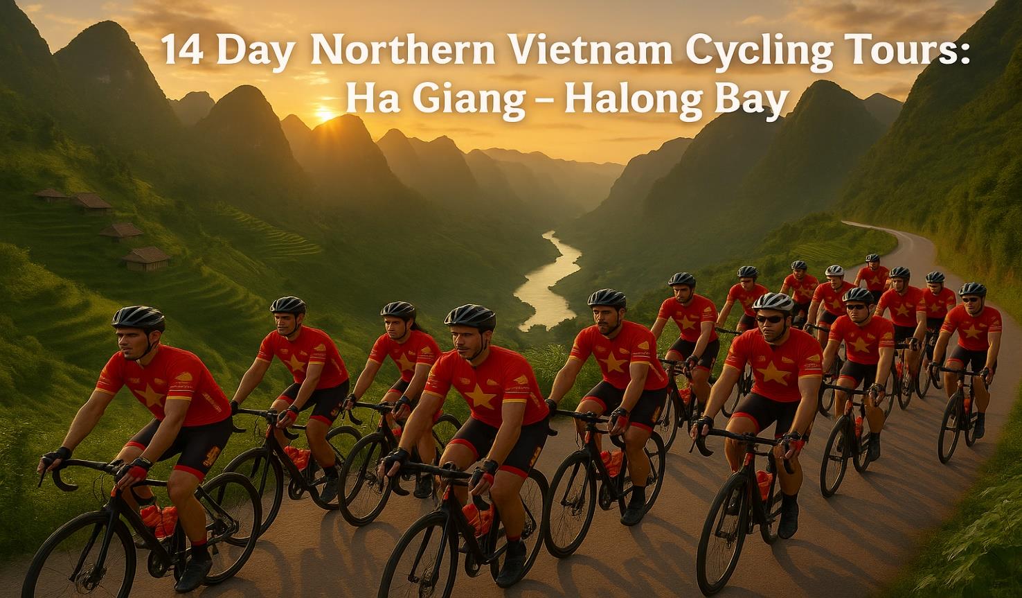 14 DAY BABE - HA GIANG - CAO BANG - HALONG BAY BICYCLE TOURS