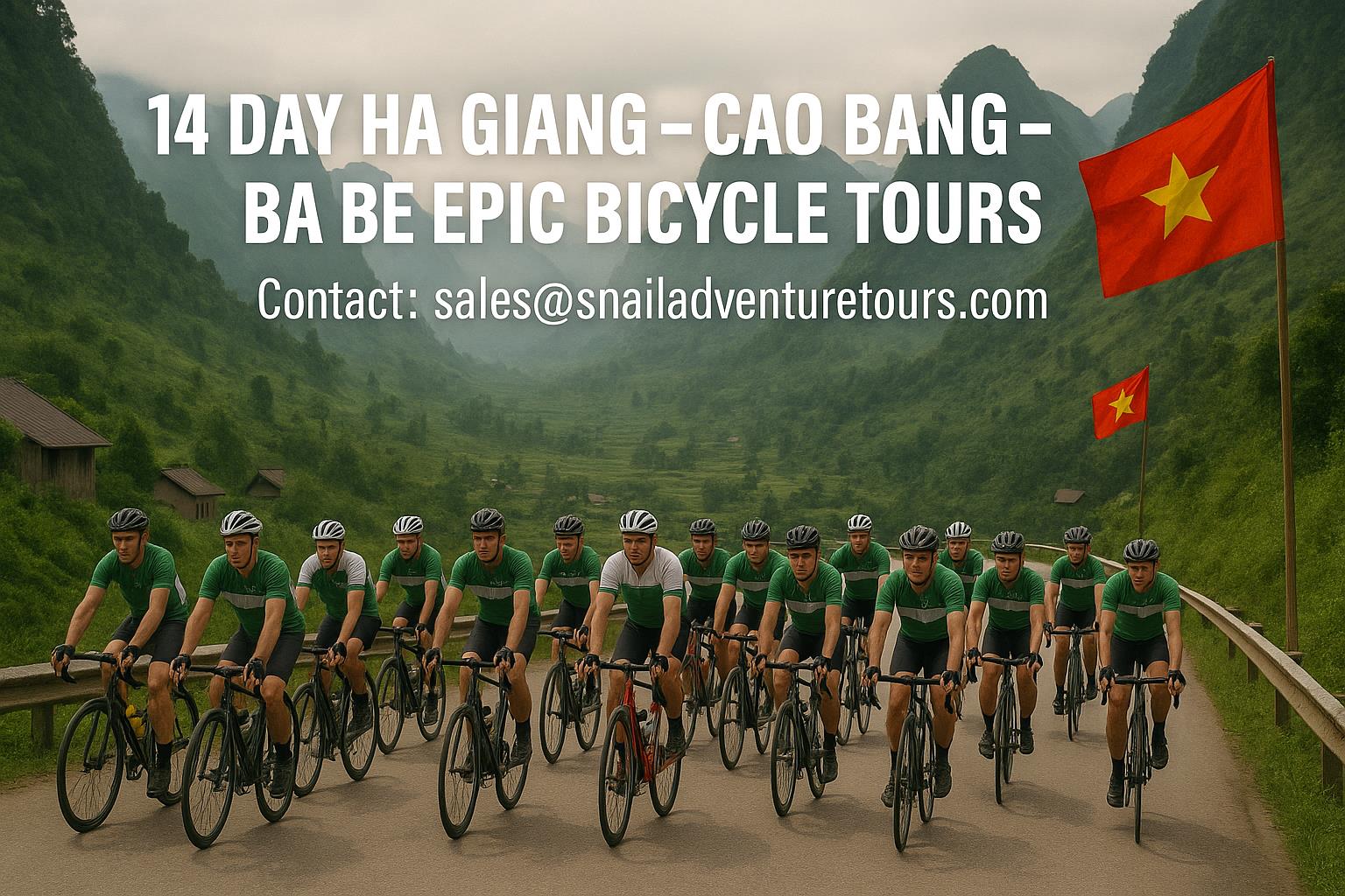 14 DAY HA GIANG - CAO BANG - BA BE EPIC BICYCLE TOURS