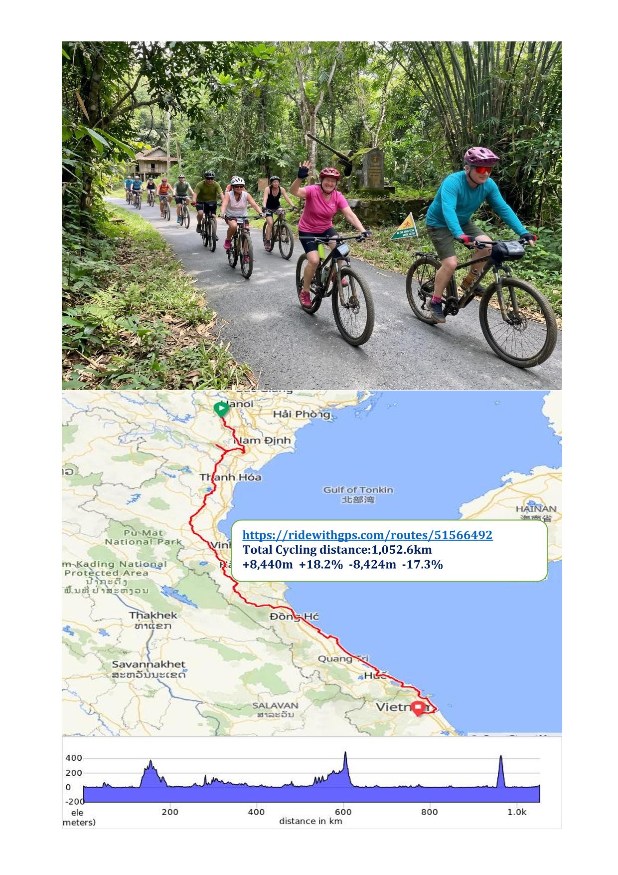 15 DAY LEGENDARY ROAD HANOI - HOI AN BICYCLE TOUR