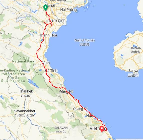 15 DAY LEGENDARY ROAD HANOI - HOI AN BICYCLE TOUR