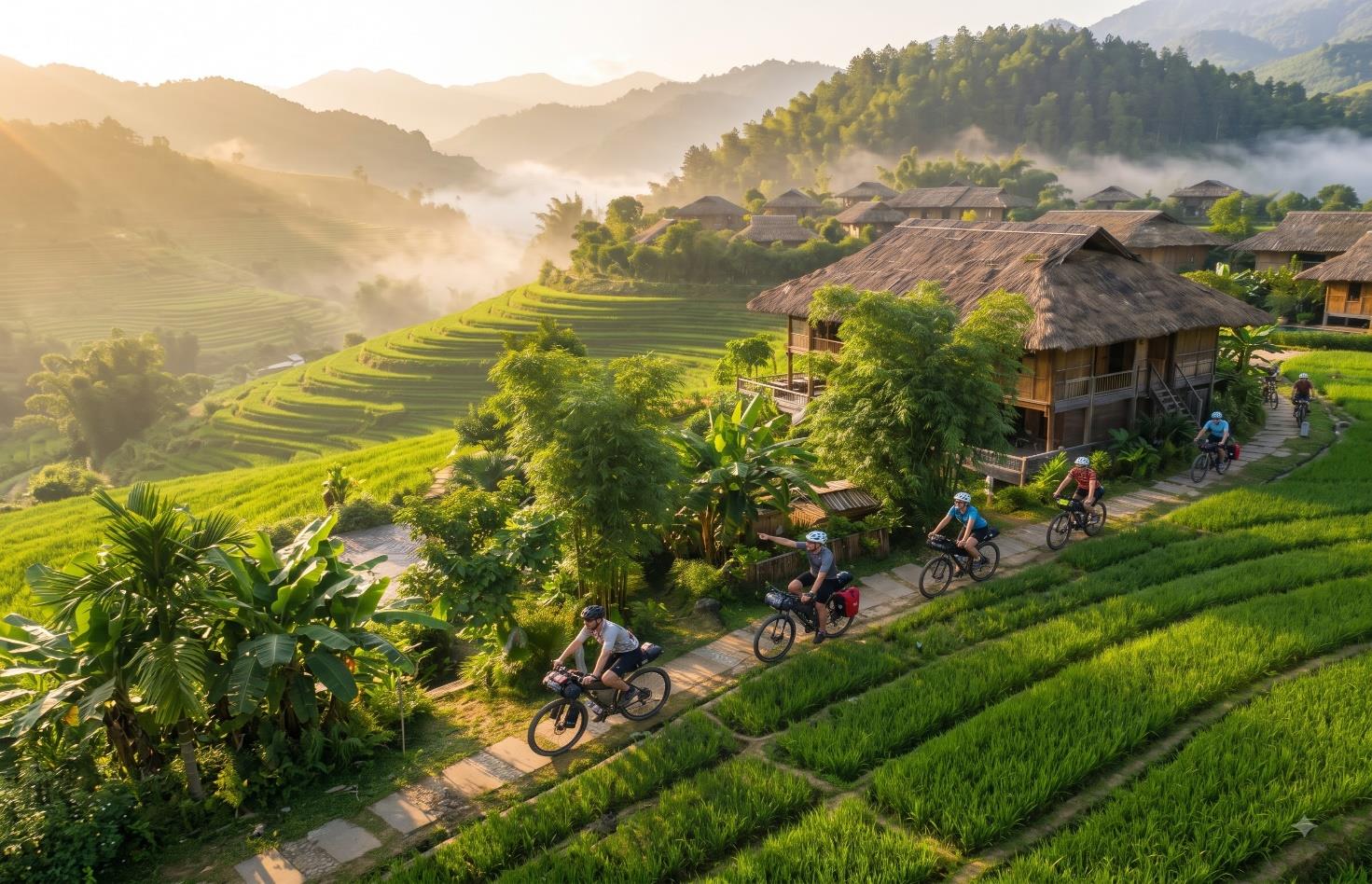 14 DAYS NORTHERN VIETNAM GRAVEL CYCLING TOURS