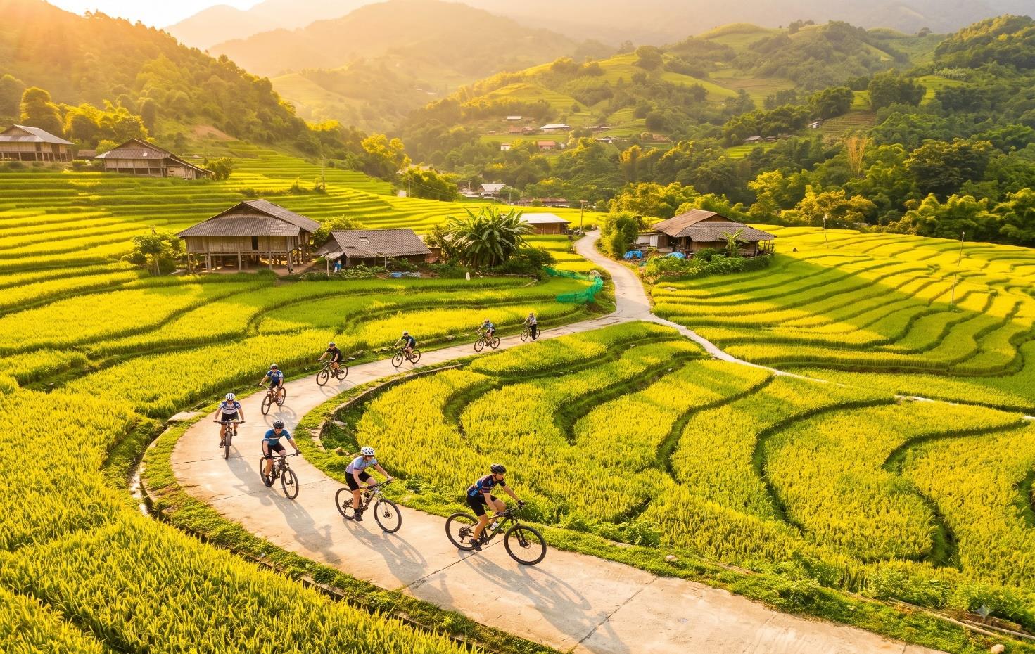 14 DAYS NORTHERN VIETNAM GRAVEL CYCLING TOURS