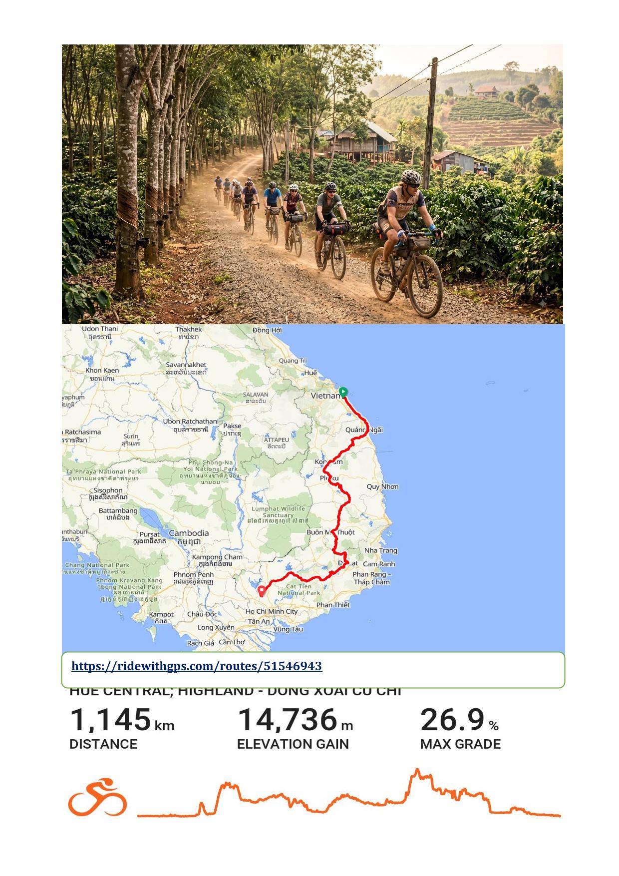 15 DAY VIETNAM CYCLING TOURS | HUE - NHA TRANG VIA HO CHI MINH TRAIL