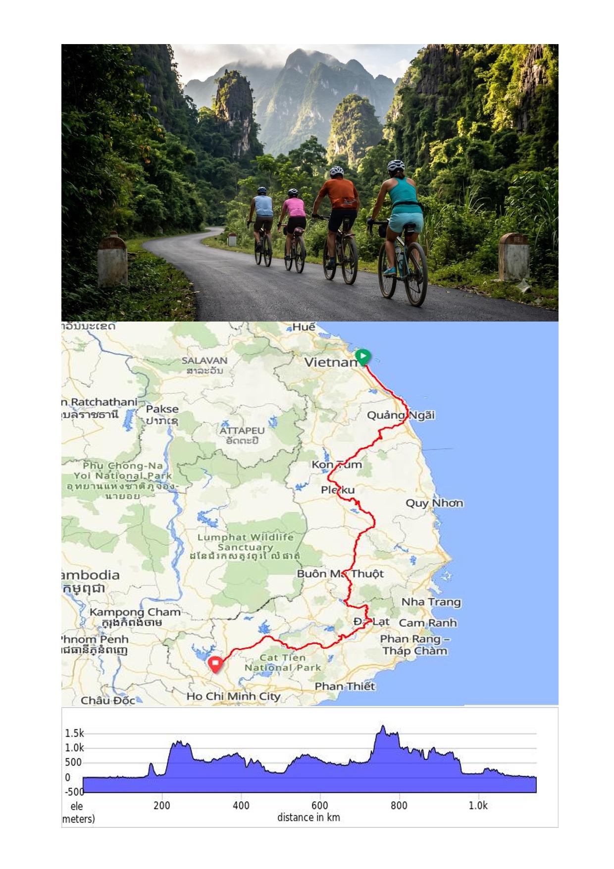 15 DAY VIETNAM CYCLING TOURS | HUE - NHA TRANG VIA HO CHI MINH TRAIL