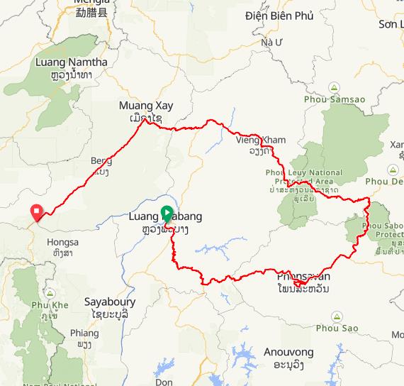 15 DAY NORTHERN LAOS BICYCLE LOOP