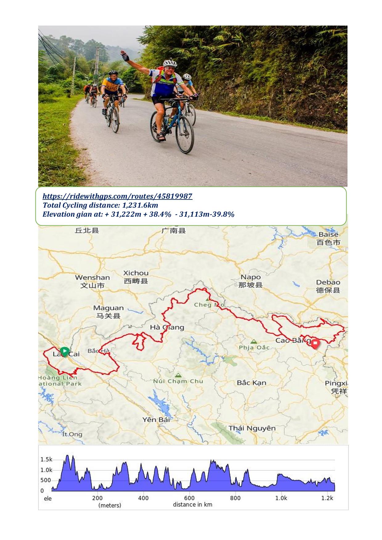 14 DAY - SAPA  - HA GIANG - CAO BANG BORDER BELT BICYCLE TOURS