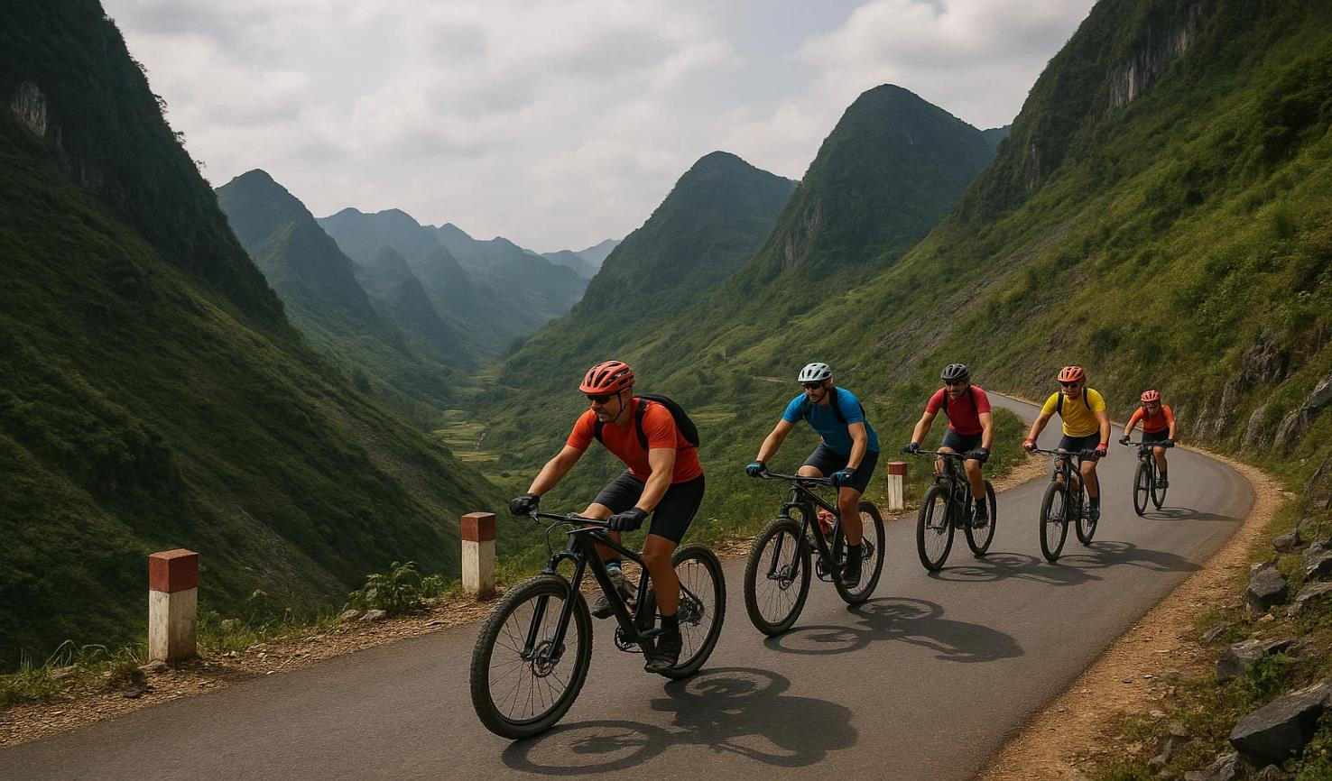 14 DAY - SAPA  - HA GIANG - CAO BANG BORDER BELT BICYCLE TOURS
