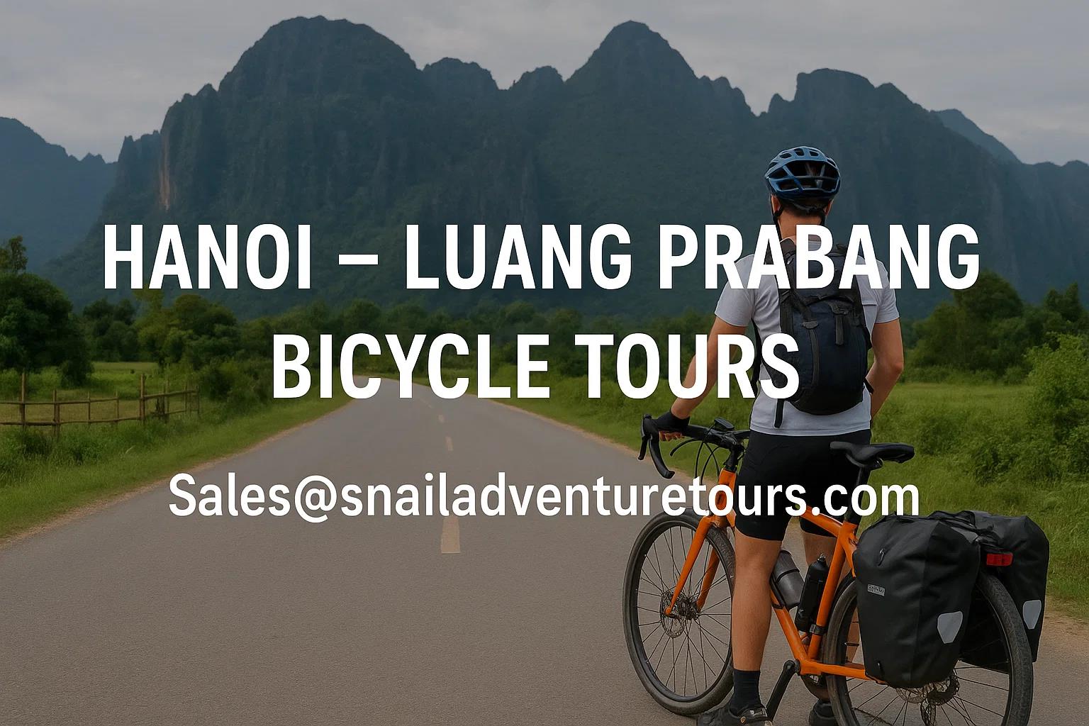 15 DAY HANOI -LUANG PRABANG BICYCLE TOUR: VIETNAM -LAOS CROSS BORDER ADVENTURE