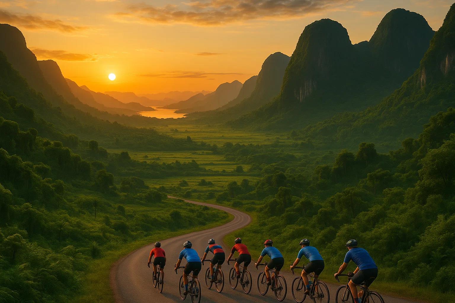 15 DAY HANOI -LUANG PRABANG BICYCLE TOUR: VIETNAM -LAOS CROSS BORDER ADVENTURE