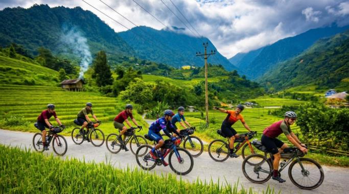 15 DAY HANOI -LUANG PRABANG BICYCLE TOUR: VIETNAM -LAOS CROSS BORDER ADVENTURE