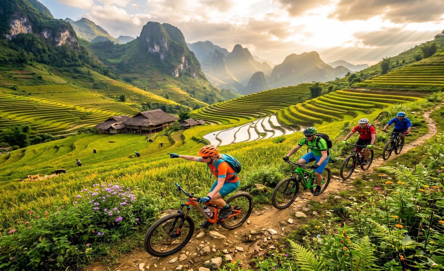 15 DAY HANOI -LUANG PRABANG BICYCLE TOUR: VIETNAM -LAOS CROSS BORDER ADVENTURE