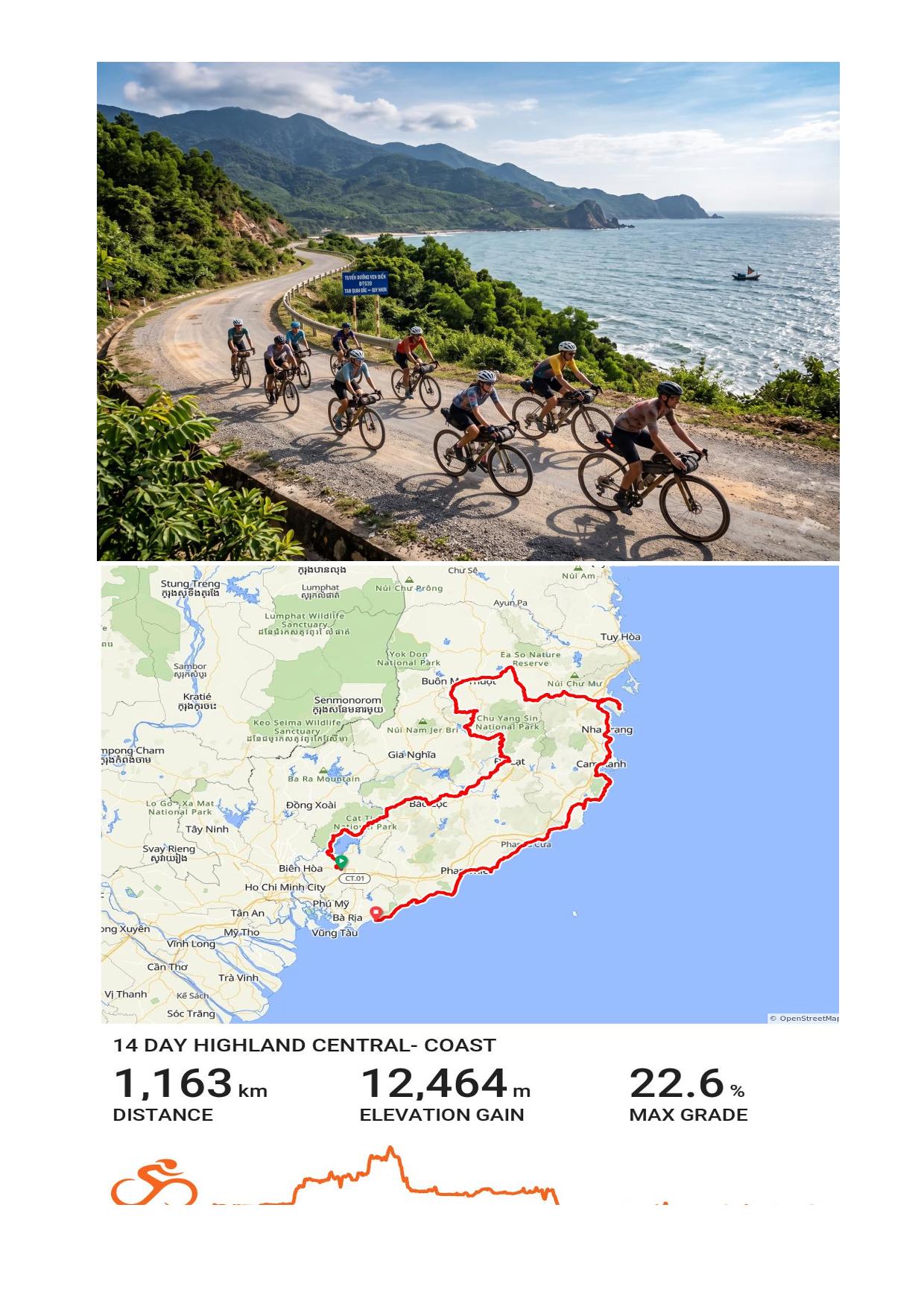 14 DAY VIETNAM CYCLING TOUR | HO CHI MINH TO CENTRAL HIGHLAND & COAST