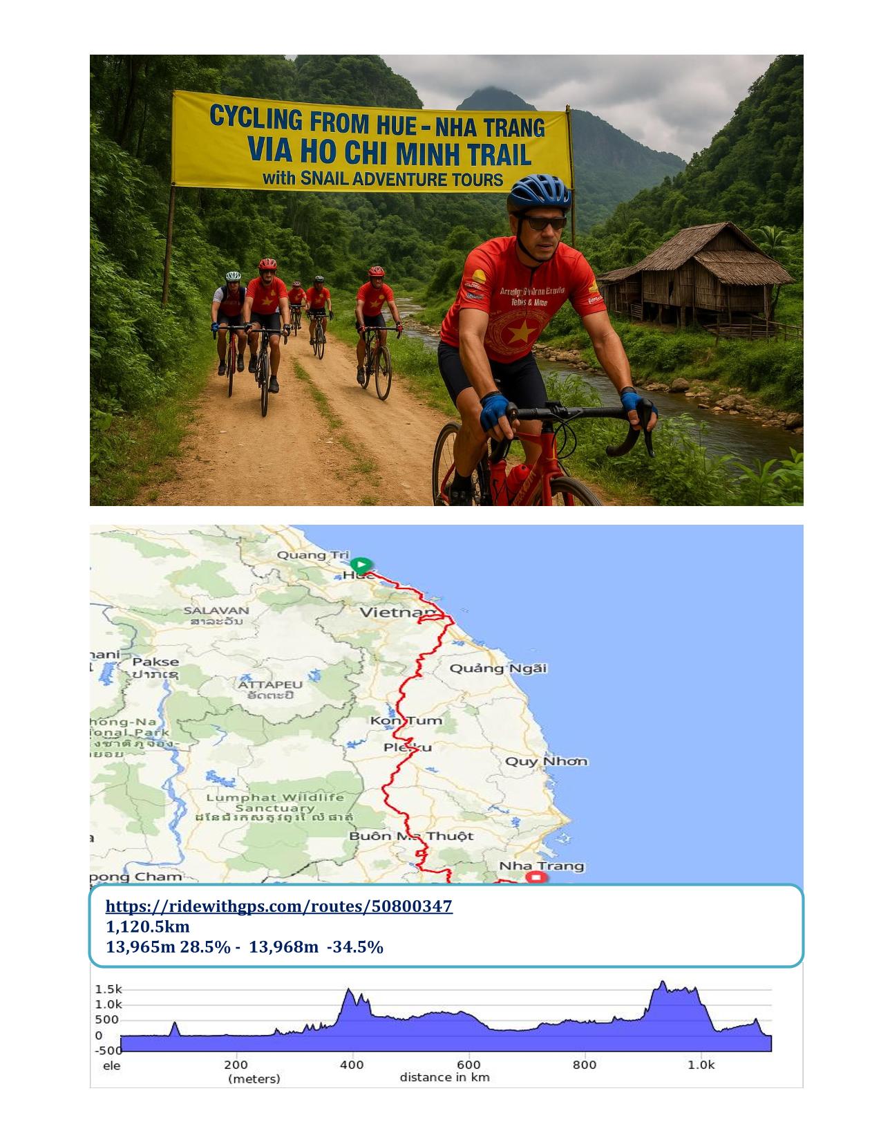 15 DAY VIETNAM CYCLING TOURS | HUE - NHA TRANG VIA HO CHI MINH TRAIL