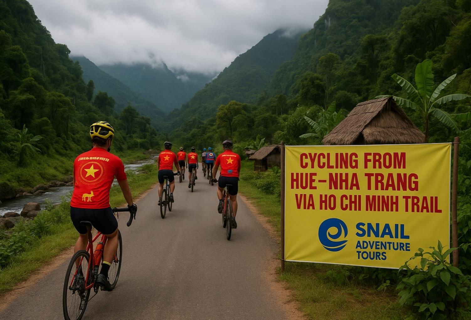 15 DAY VIETNAM CYCLING TOURS | HUE - NHA TRANG VIA HO CHI MINH TRAIL