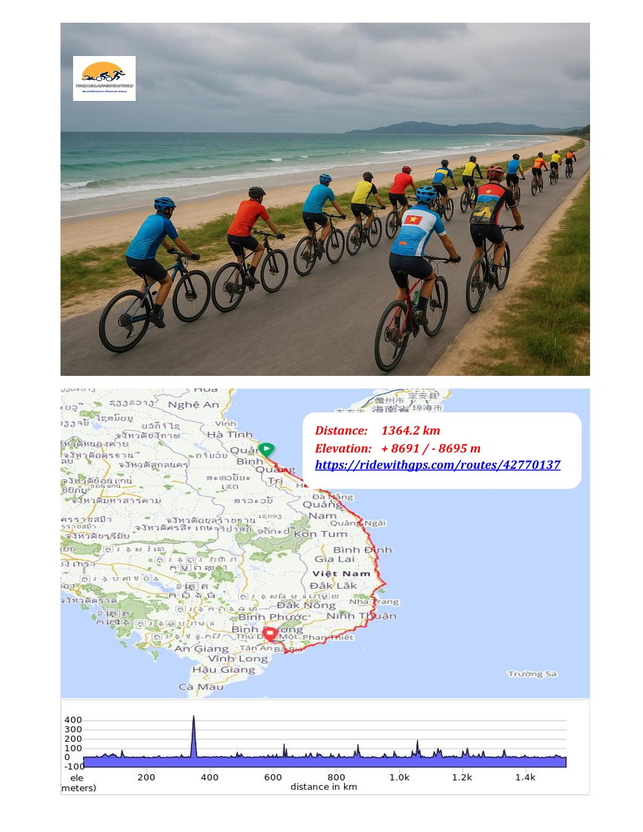 15 DAY VIETNAM HERITAGES ROUTES & CENTRAL COAST BICYCLE HOLIDAY