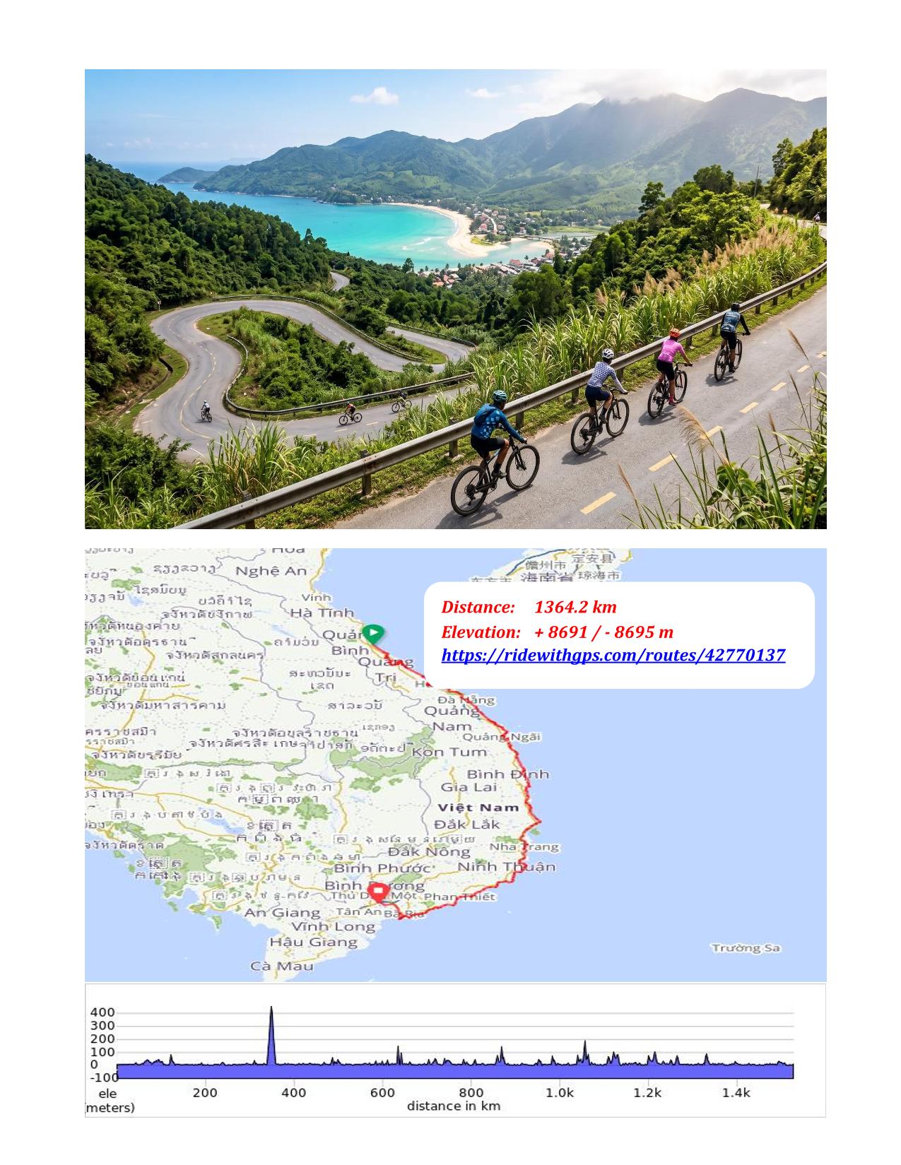 15 DAY VIETNAM HERITAGES ROUTES & CENTRAL COAST BICYCLE HOLIDAY