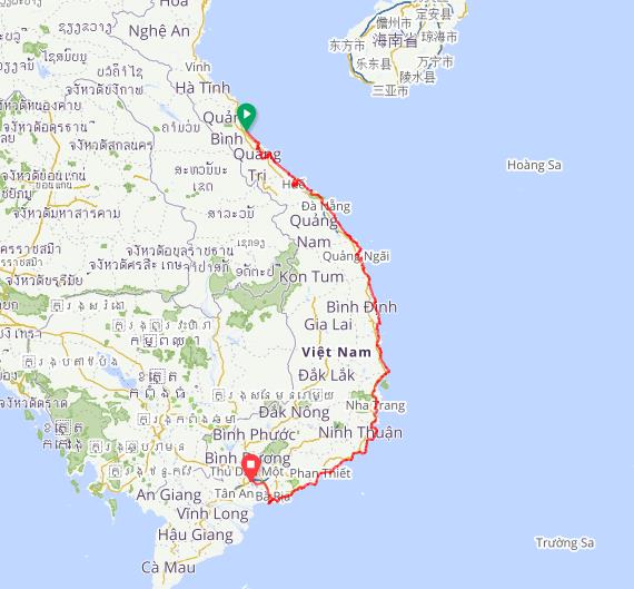 15 DAY VIETNAM HERITAGES ROUTES & CENTRAL COAST BICYCLE HOLIDAY