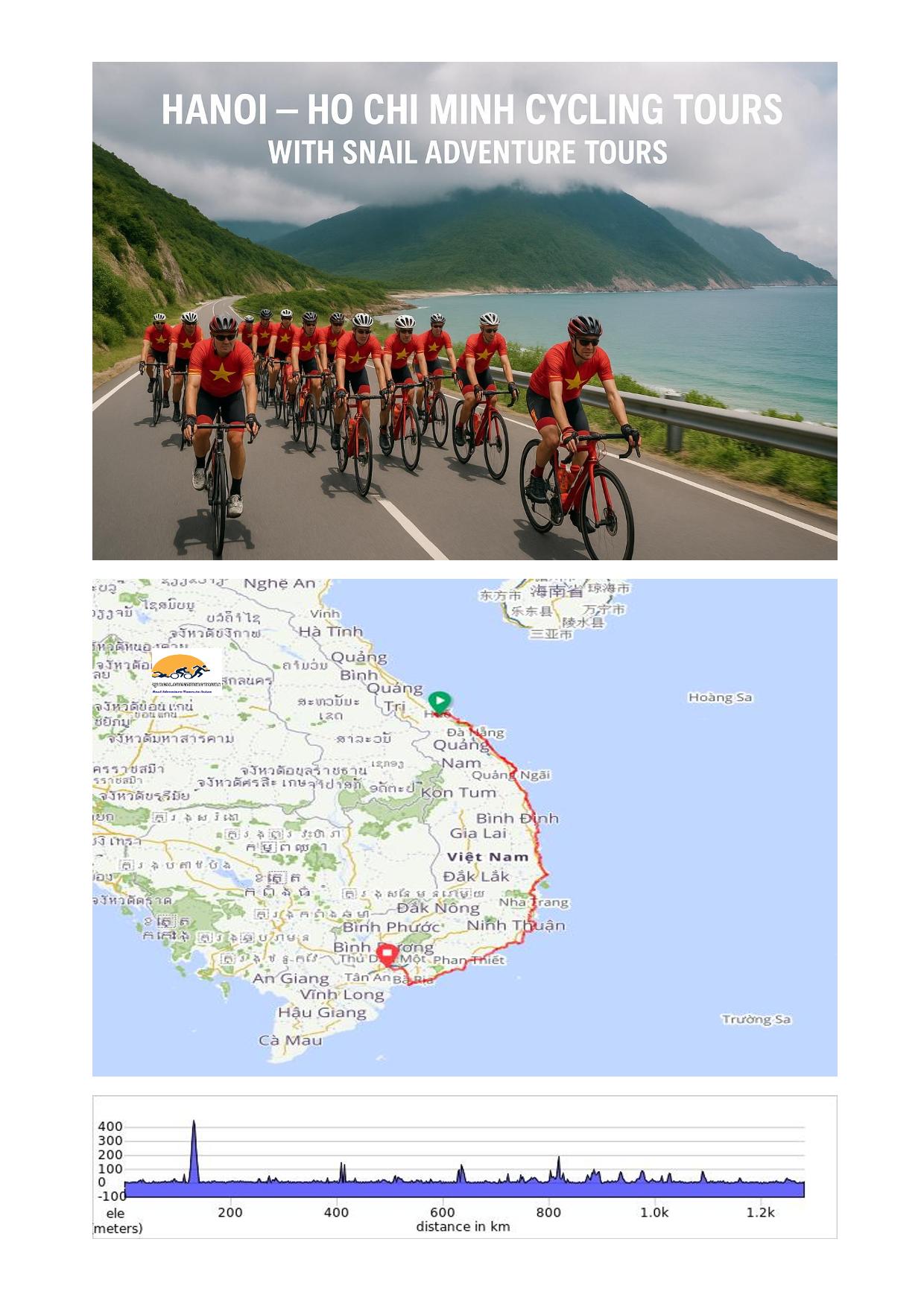 15 DAY - HANOI - HO CHI MINH ( SAI GON ) BICYCLE HOLIDAY